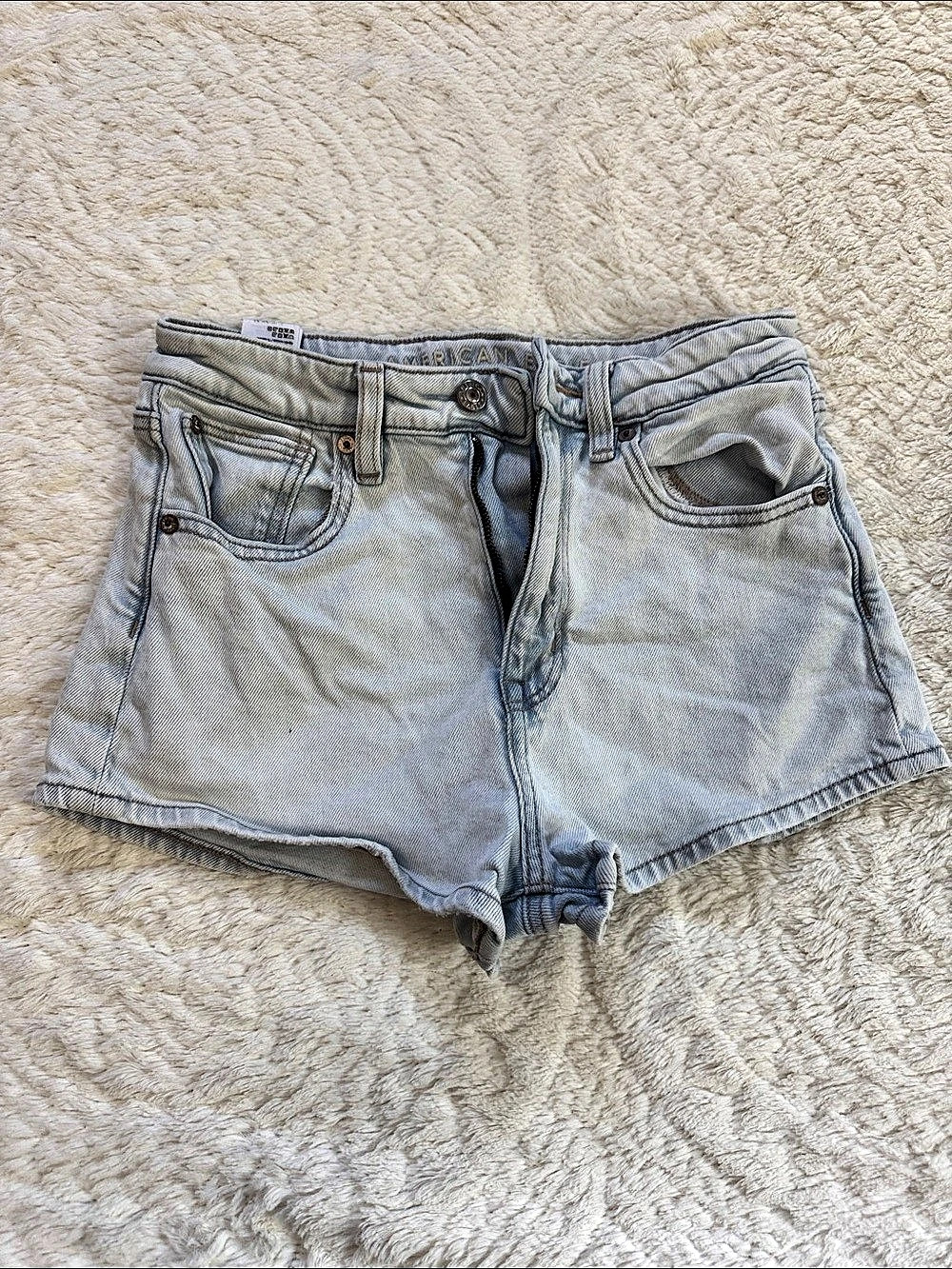 American Eagle Denim Jean Shorts Size 0